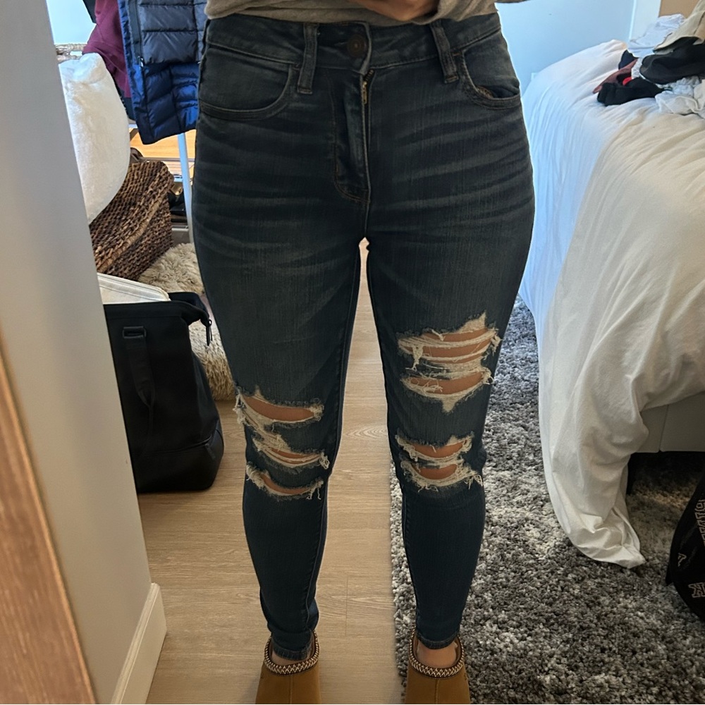 American Eagle High-rise Jegging, size 4